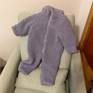 Fuzzy Lavender Kids Fleece Onesie or Bodysuit